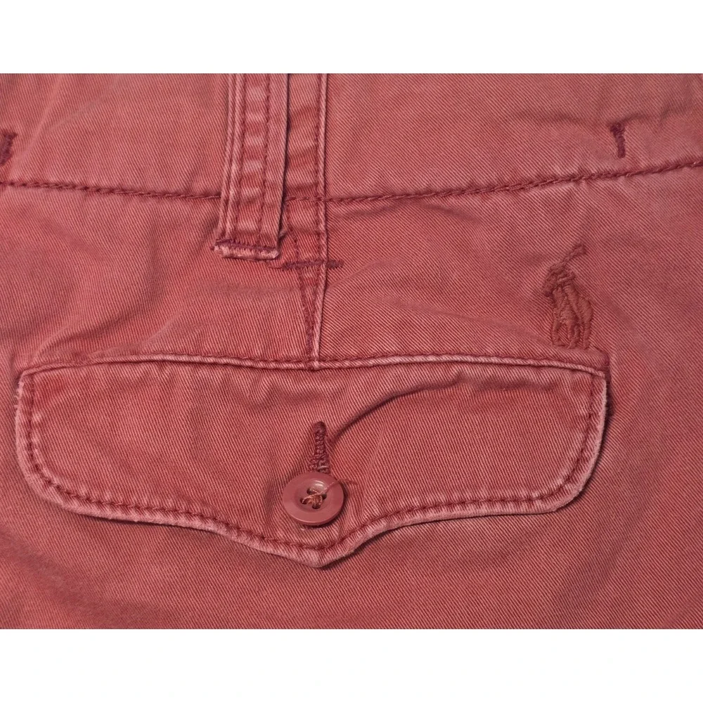 Polo Ralph Lauren Mens‎ Size 38 Red/Pink Chino Shorts